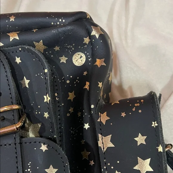 Grafea Hari II Black and Gold Star Backpack